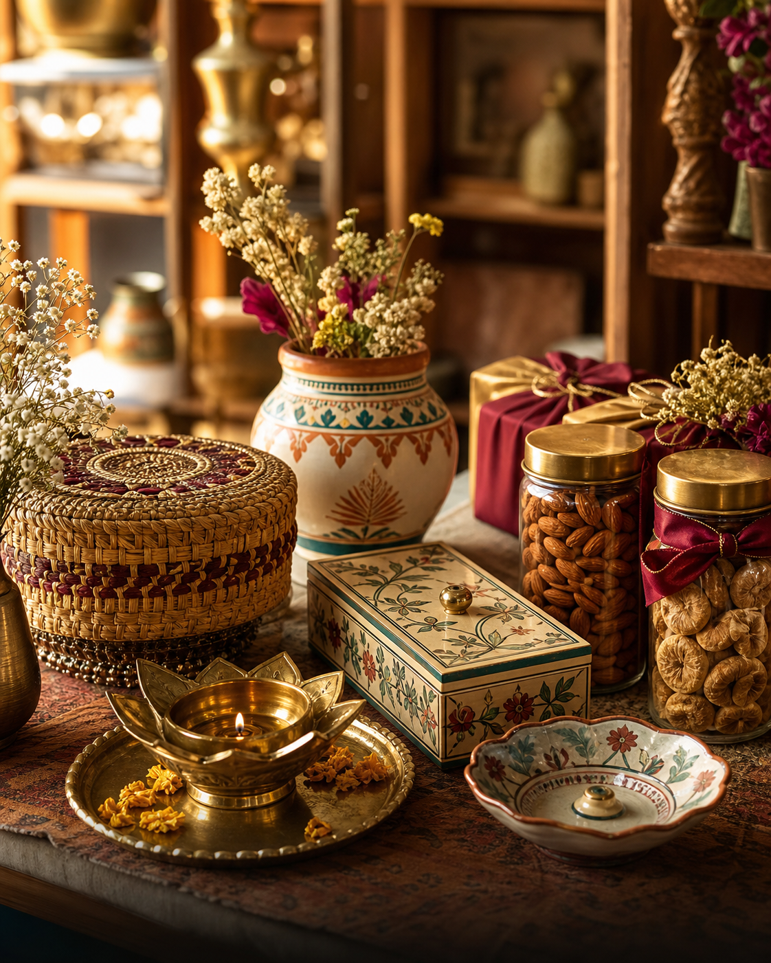 Curated Indian festive gifts and handcrafted decor