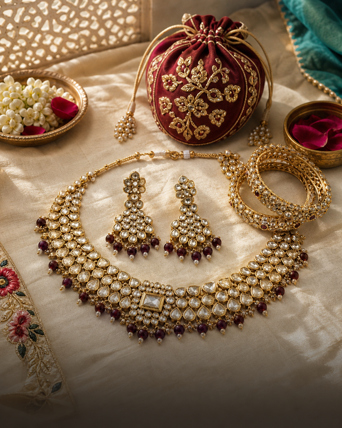 Curated Indian bridal jewellery and accessories